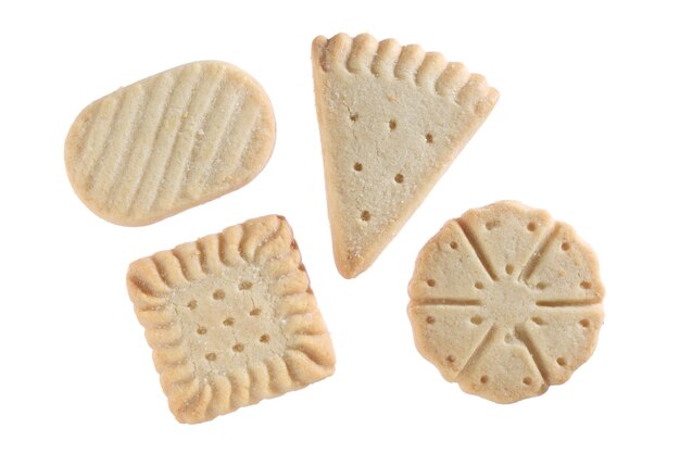 Photo various shortbread cookies