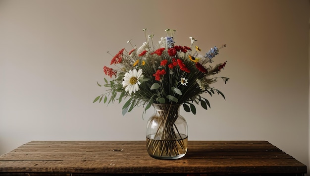 a vase of flowers with a white background and a white background