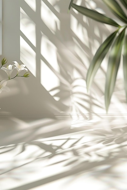 Vase with flowers sitting on a window sill