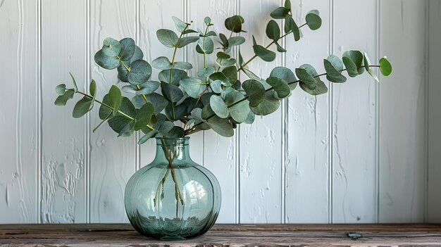 Photo a vase with a plant in it that says  celery  on it