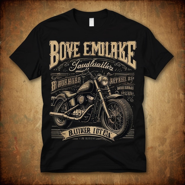 Photo vector art united states road vibes vintage motors slogan for vintage motorcycle t shirt design