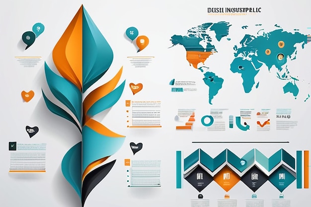 Photo vector design infographic element