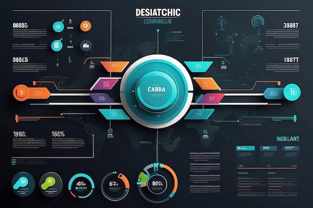 Photo vector design infographic element