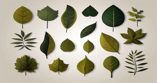 vector design leaf illuistration