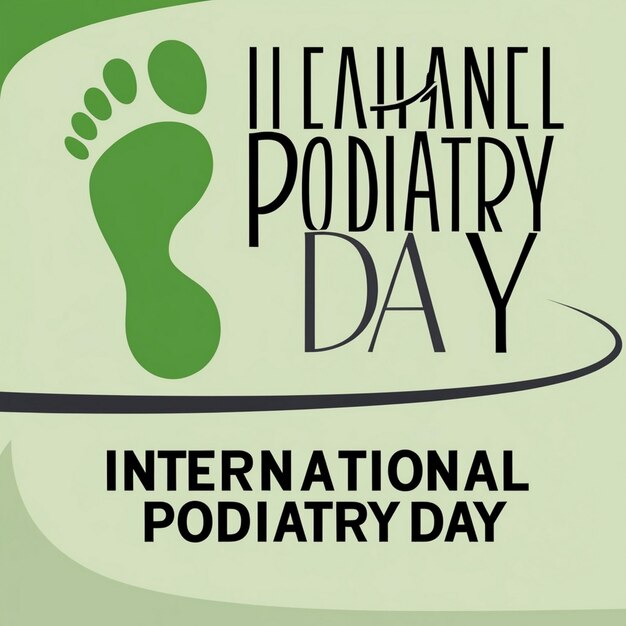 Vector Elements for Illustrating International Podiatry Day