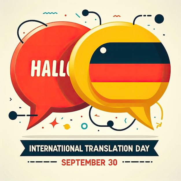 vector graphic of International Translation Day good for International Translation Day celebration