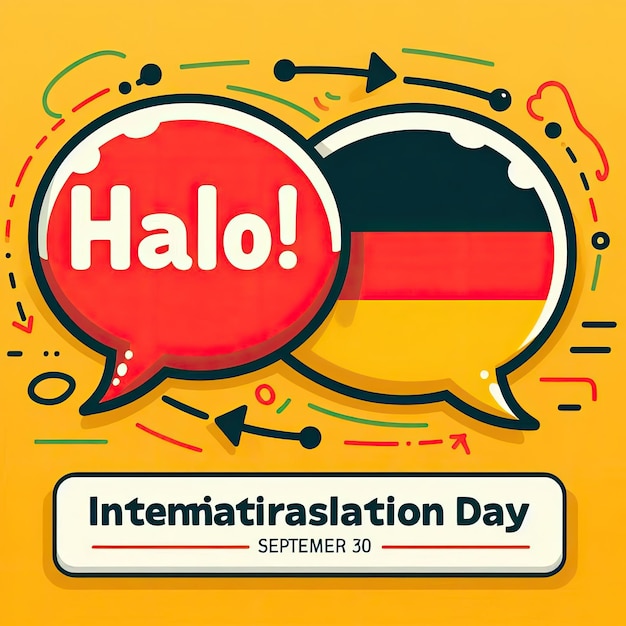 vector graphic of International Translation Day good for International Translation Day celebration