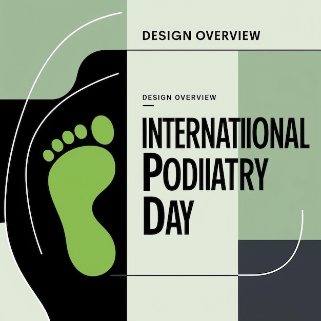 Vector Graphics for Celebrating International Podiatry Day