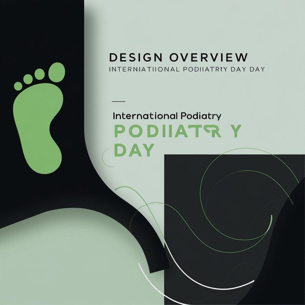 Vector Graphics for Celebrating International Podiatry Day