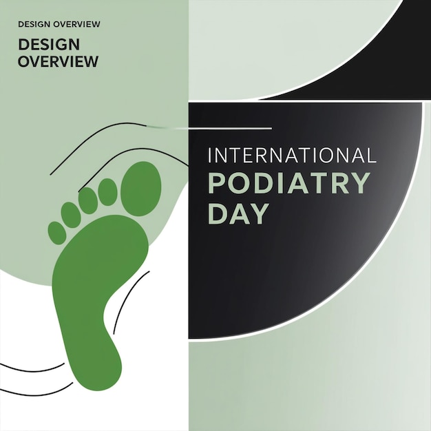 Vector Graphics for Celebrating International Podiatry Day