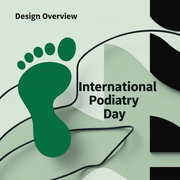 Vector Graphics for Celebrating International Podiatry Day