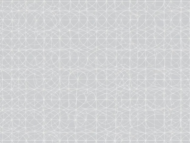 A vector illustration of an abstract pattern with white shapes on a white background