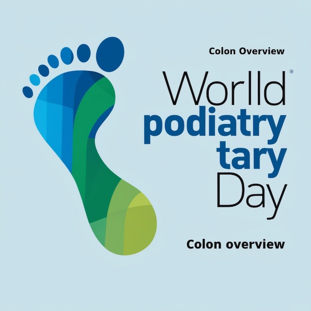 Photo vector illustration celebrating international podiatry day