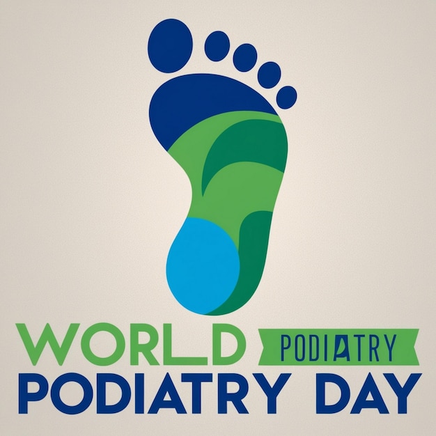 Photo vector illustration celebrating international podiatry day