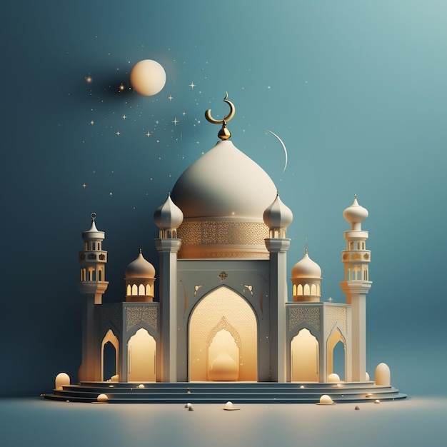 vector illustration for islamic festival eid using