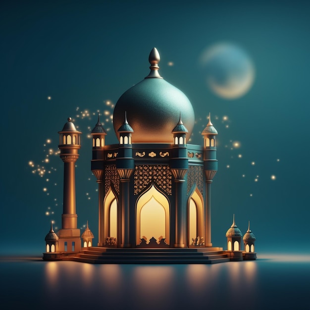 vector illustration for islamic festival eid using