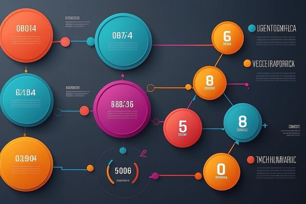 Photo vector infographic label design template with icons and 5 options or steps