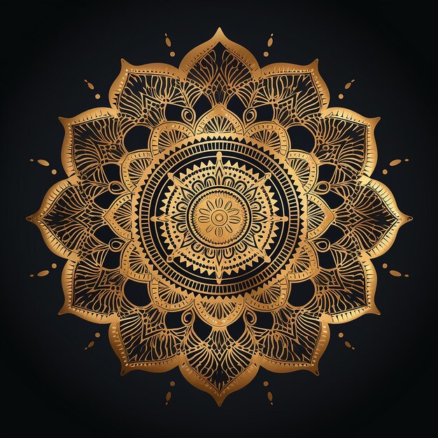 Vector luxury mandala