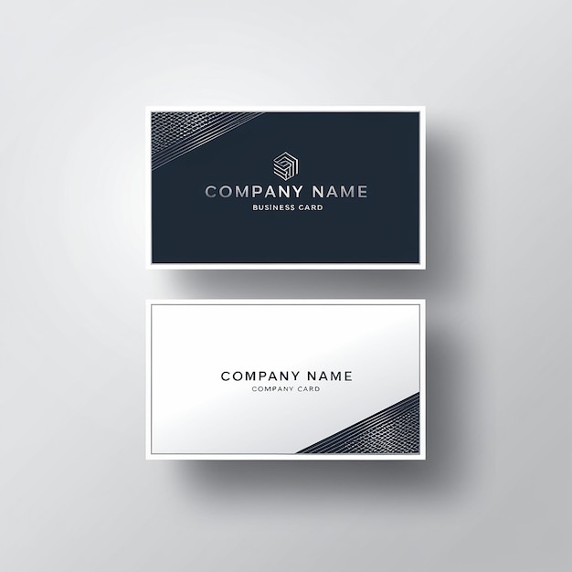 Photo vector modern professional business card