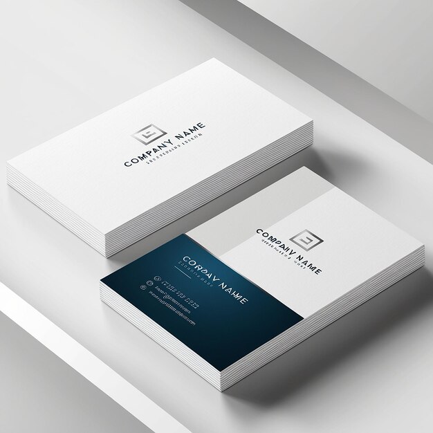 Vector modern professional business card