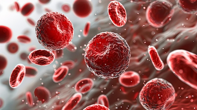 A vector representation of Acute Myeloid Leukemia cells