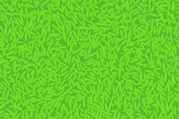 vector seamless green grass pattern