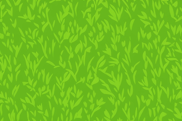 vector seamless green grass pattern