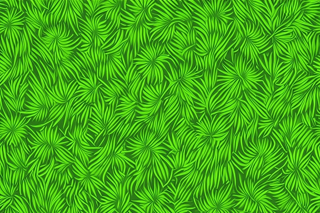 vector seamless green grass pattern