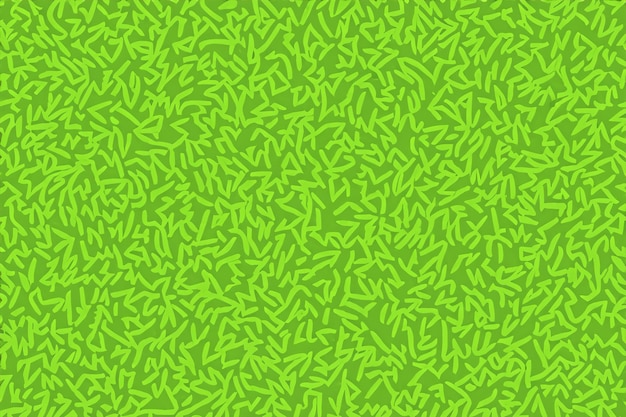 vector seamless green grass pattern