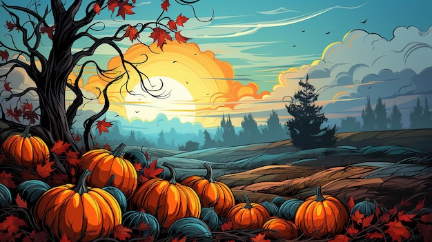 vector thanksgiving background