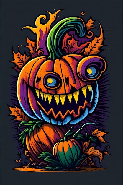 Vector tshirt art ready to print colorful graffiti