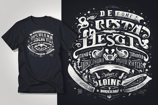 Vector typography design for men printed tshirt and other usesTrendy Clothing Design