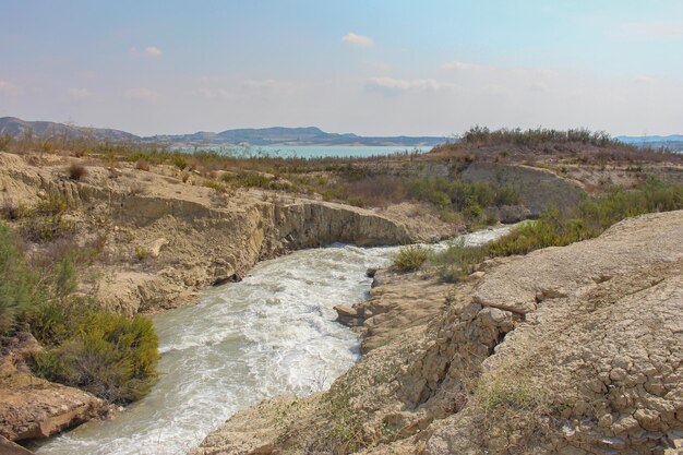 Vega Baja del Segura  Embalse de la Pedrera un lago azul turquesa