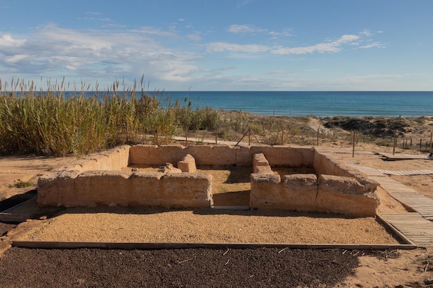 Vega Baja del Segura Guardamar restos arqueologicos en la Playa del Moncayo