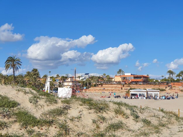 Vega Baja del Segura Orihuela Costa Urbanizacion y playa de la Zenia