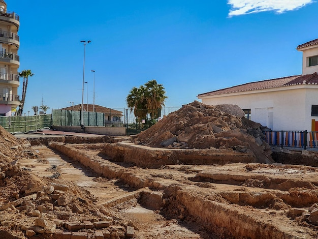 Vega Baja del Segura  Puerto de Torrevieja Excavacion arqueologica