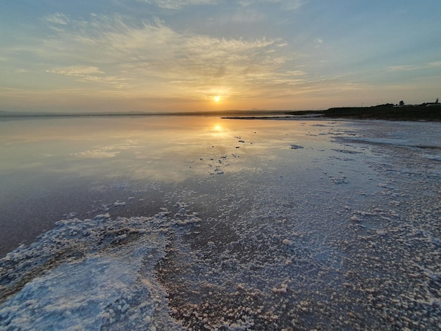 Vega Baja del Segura Salinas de Torrevieja al atardecer un paraje natural de especial belleza