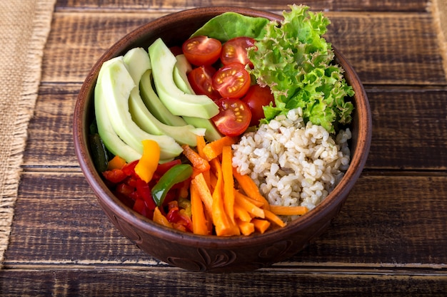 Vegan buddha bowl