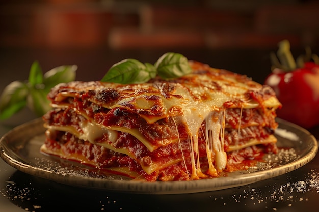 Vegan Eggplant Lasagna with Gooey Cheese