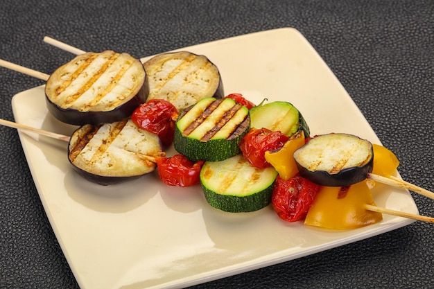 Vegan Vegetable skewer