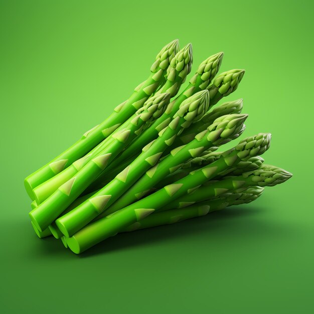 vegetable on white background