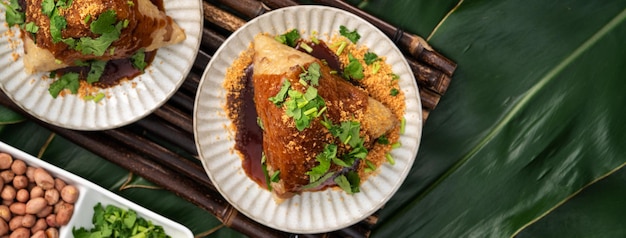 Vegetable zongzi Vegetarian rice dumpling for Duanwu Dragon Boat Festival food