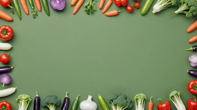 Photo vegetables background very cool concept