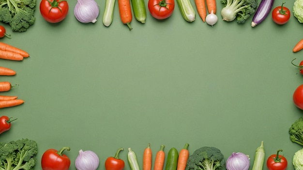 Photo vegetables background very cool concept