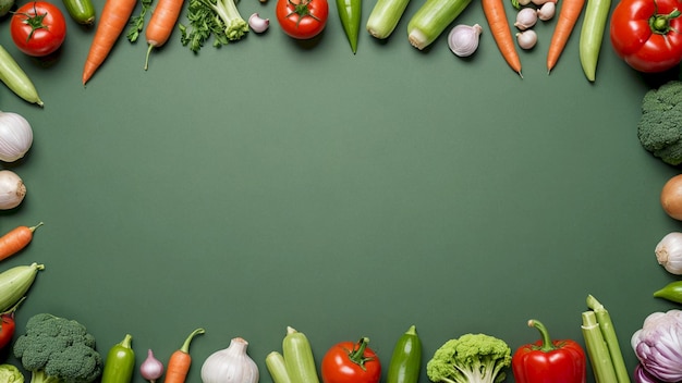 Photo vegetables background very cool concept