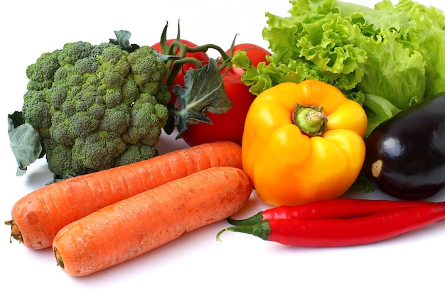 Vegetables isolated