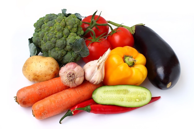 Vegetables isolated