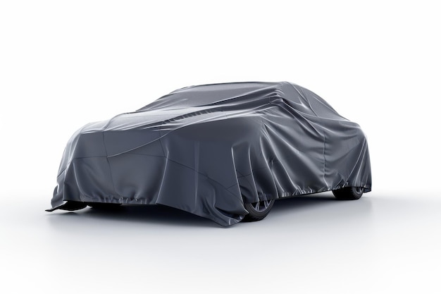 Vehicle Cover Isolated In Transparent Background