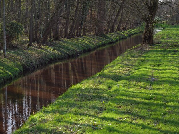 Photo velen city in westphalia