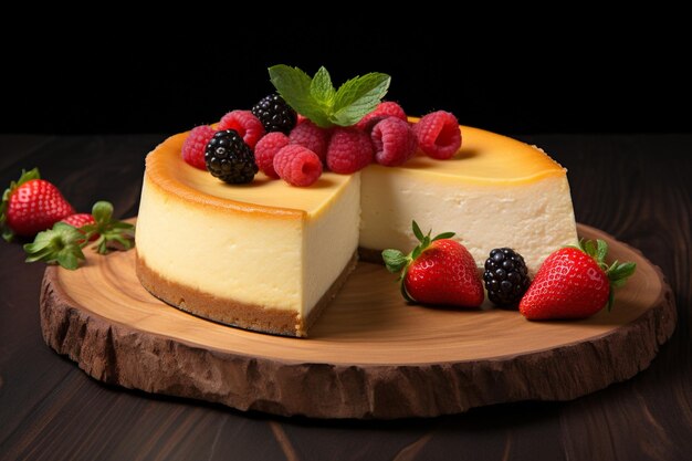 Velvety Smooth New York Cheesecake Irresistible Sweetness